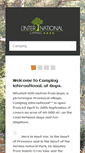 Mobile Screenshot of internationalcamping-aups.com